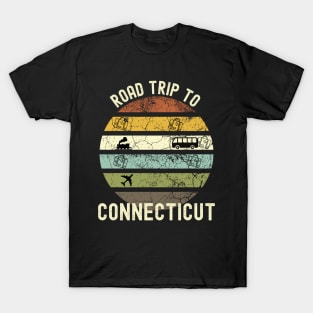 Road Trip To Connecticut, Family Trip To Connecticut, Holiday Trip to Connecticut, Family Reunion in Connecticut, Holidays in Connecticut, T-Shirt